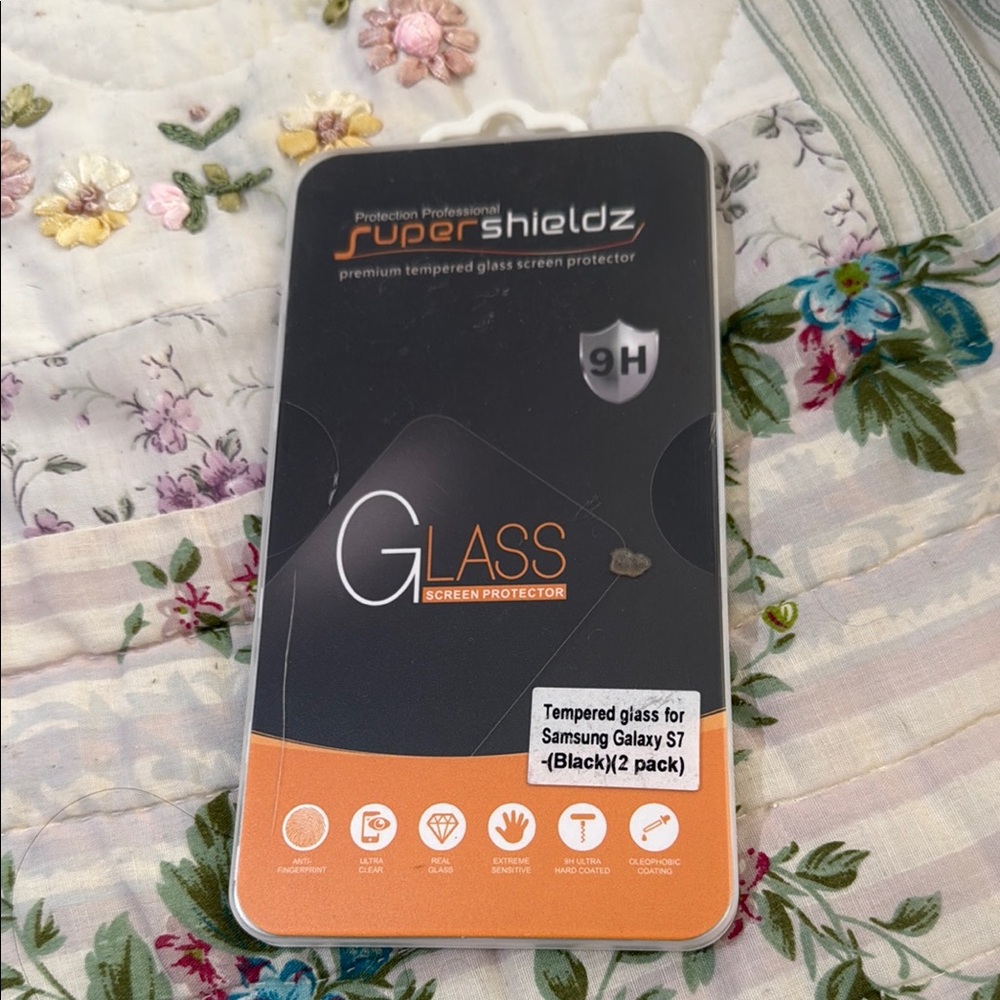 Black Screen Protector for Samsung Galaxy S7